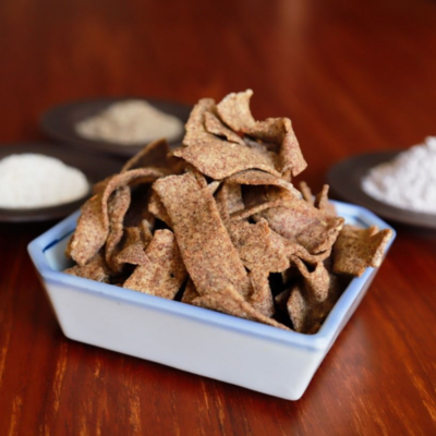 Finger Millet Ribbon Pakkoda