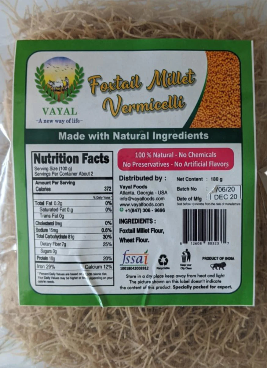 Foxtail Millet - Vermicelli