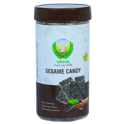 Sesame Candy (Black Ellu Mittai) | Liquid Glucose Free