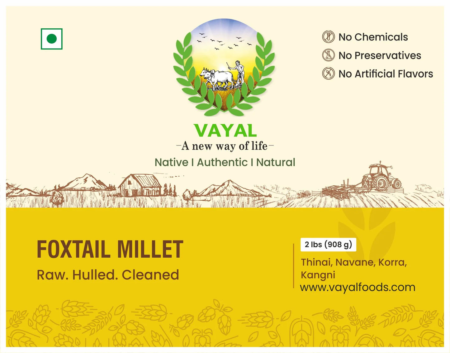Foxtail Millet (Unpolished)