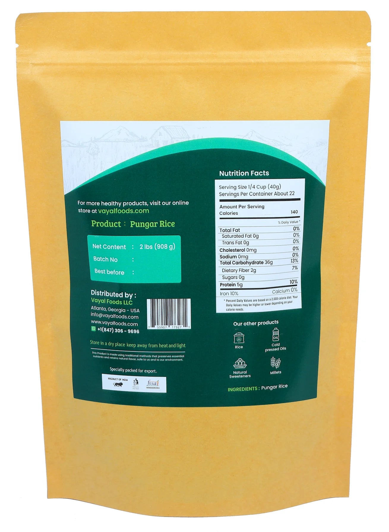 Poongar Rice