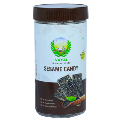 Sesame Candy (Black Ellu Mittai) | Liquid Glucose Free – Chettinad ...